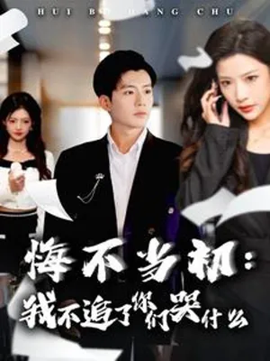 Poster phim Hối Hận Muộn Màng: Sao Các Bạn Khóc Khi Tôi Không Theo Đuổi Nữa