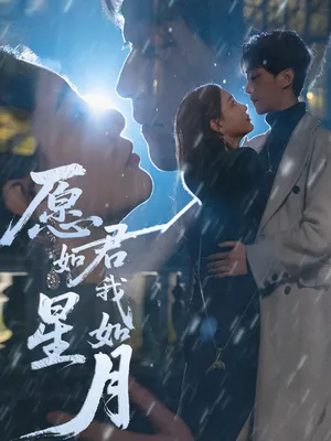 Poster phim Nguyện Anh Như Sao Tôi Như Trăng